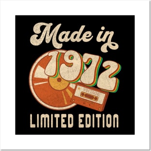 Made in 1972 Limited Edition Posters and Art